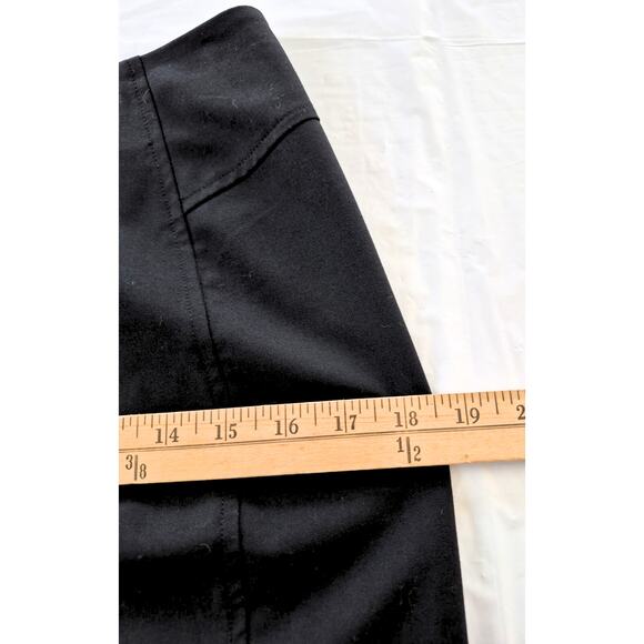 Vntg The Limited Skirt Sz S Black Straight Stretch Career Office Siren Classic - Picture 6 of 8